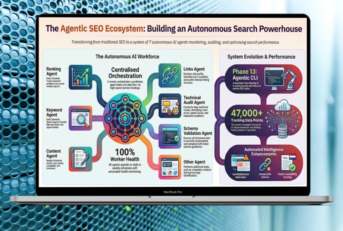 Agentic SEO system architecture