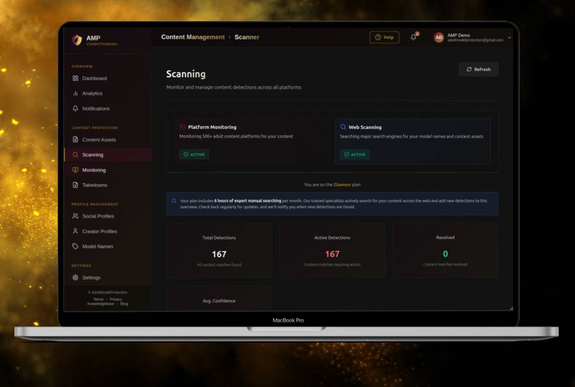 AMP platform features overview