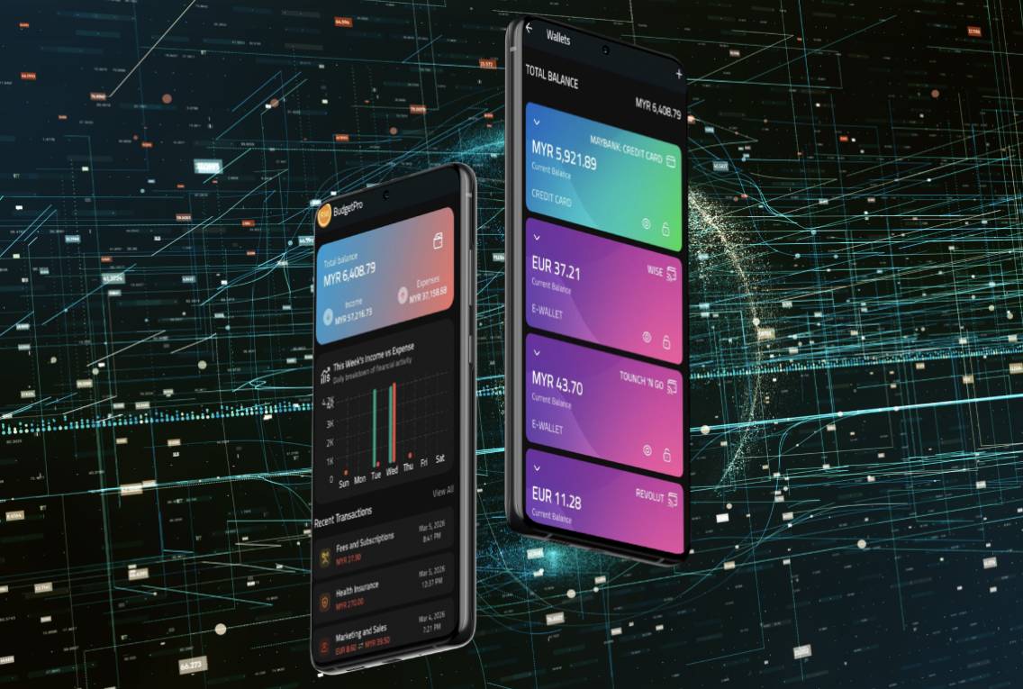 BudgetPro personal finance app