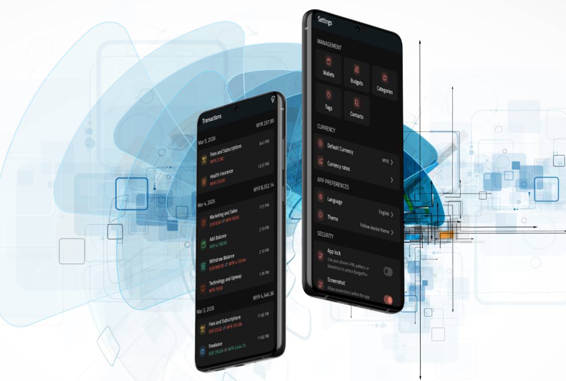 BudgetPro app architecture